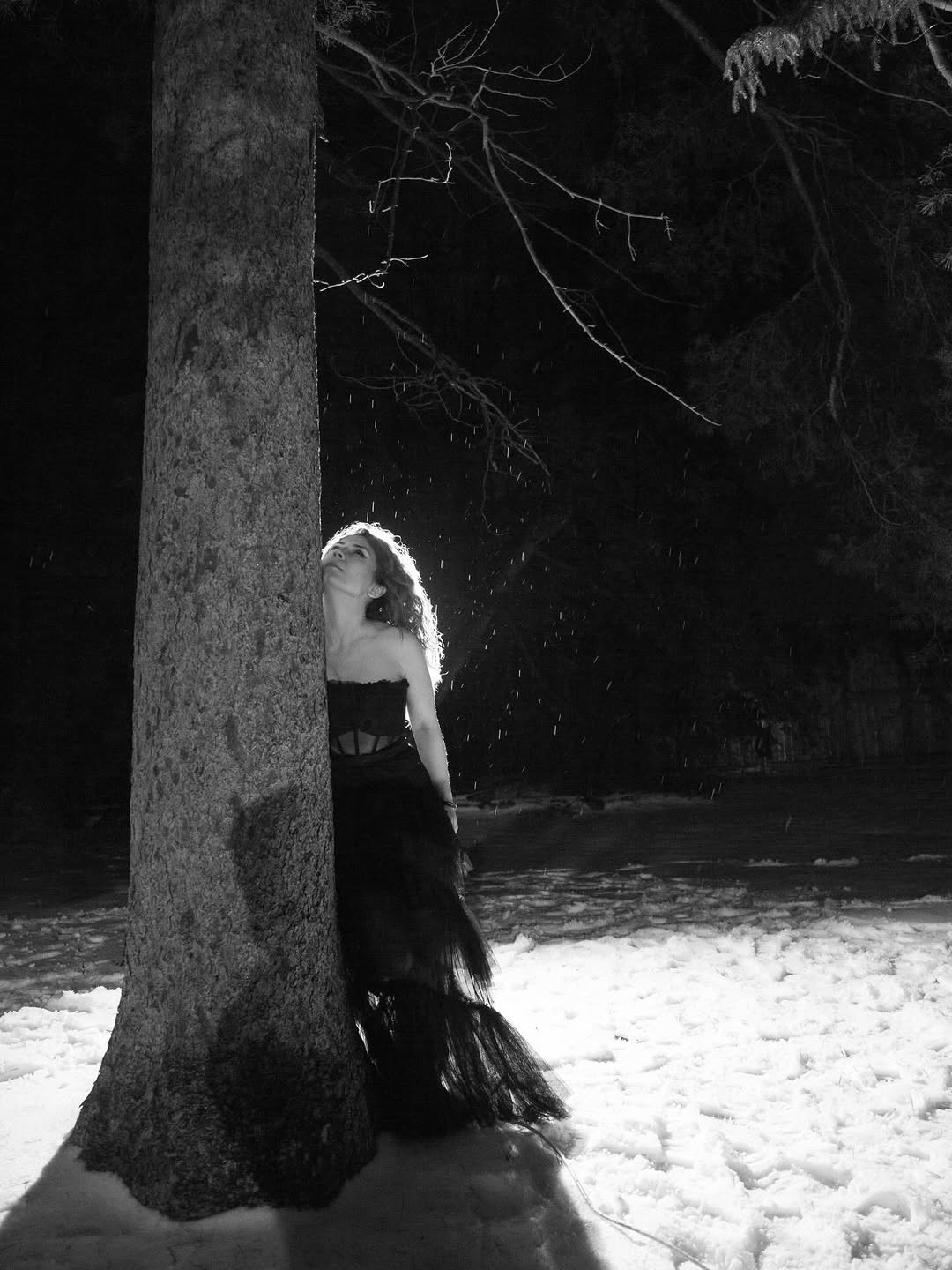 Black White
